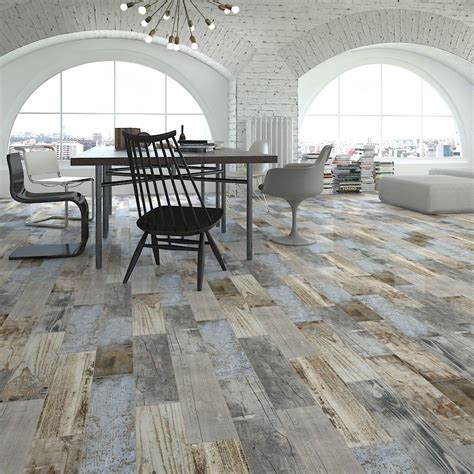 blue wood effect vinyl flooring